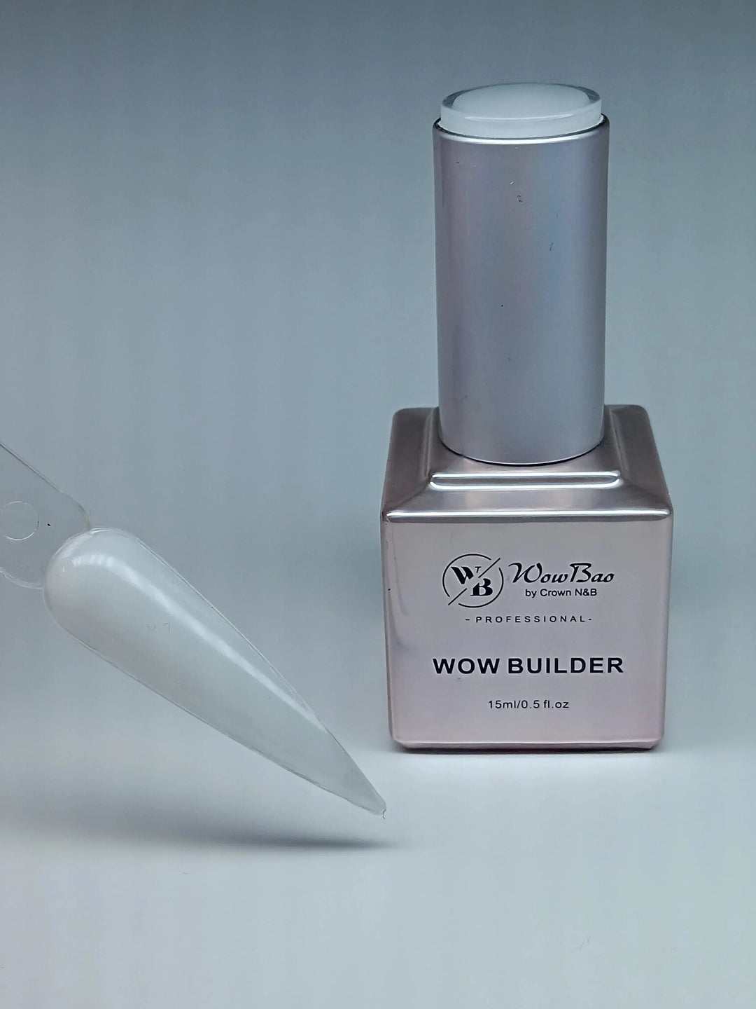 WowBao Nails BIB02 Milk Bath WOW brush on Builder in a bottle