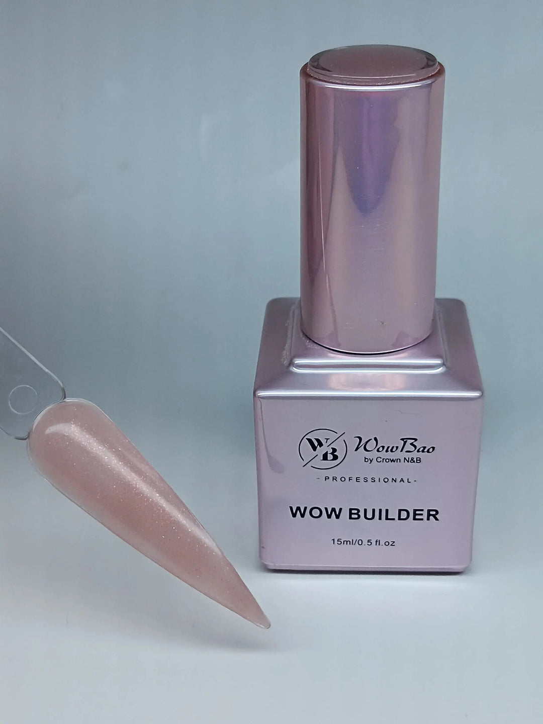 WowBao Nails BIB15 Silk WOW brush on Builder in a bottle