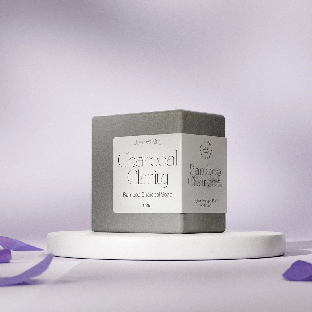 Relax Zing Charcoal Clarity - Bamboo Charcoal Soap