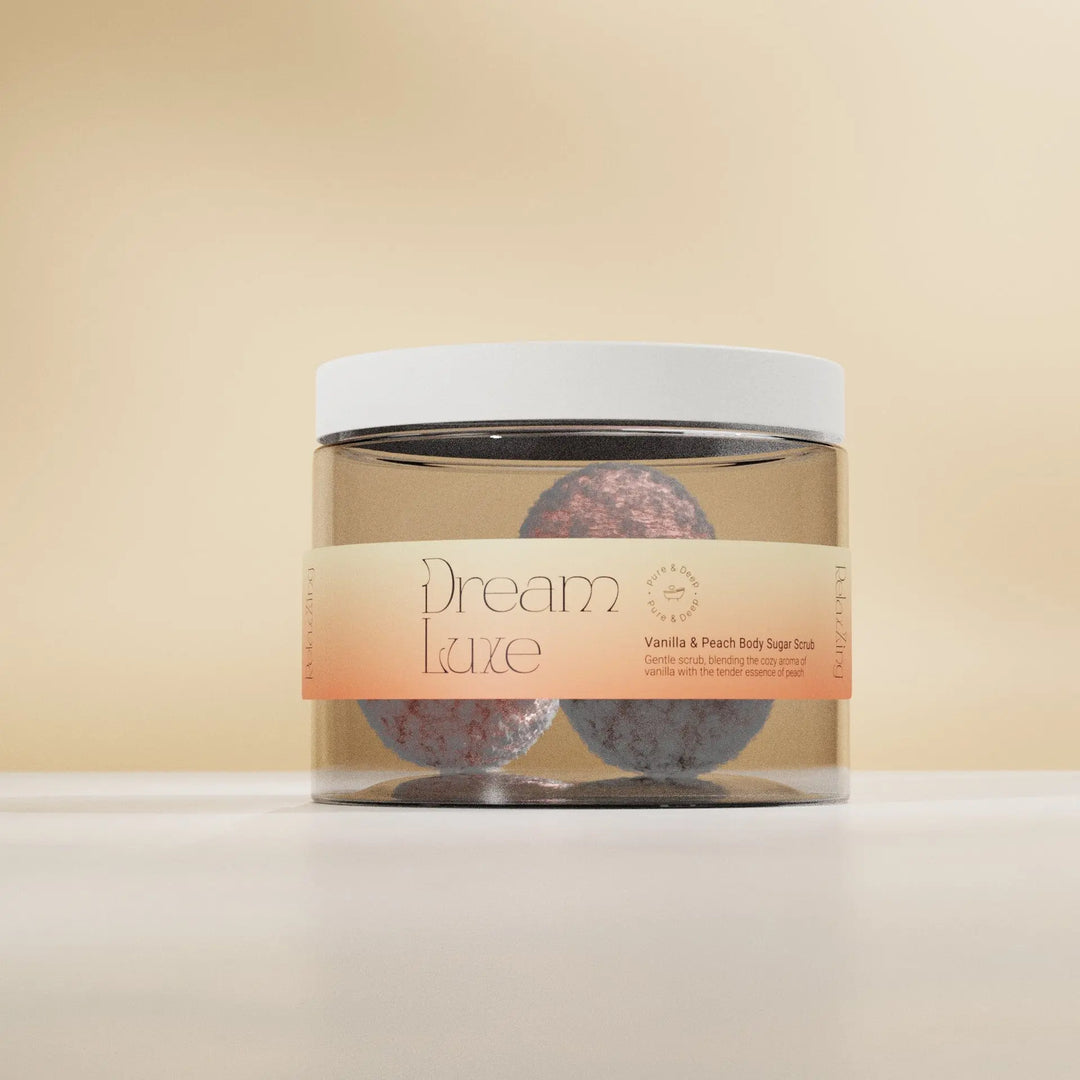 Relax Zing Dream Luxe - Vanilla & Peach Body Sugar Scrub