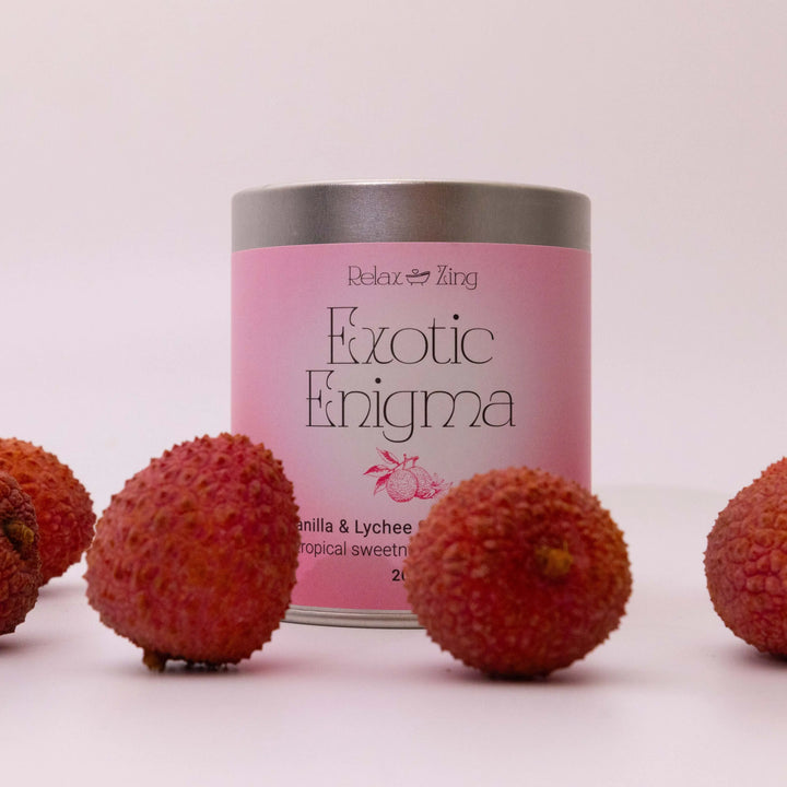 Relax Zing Exotic Enigma - Vanilla & lychee Candle