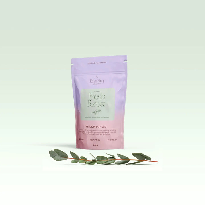 Relax Zing Small Fresh Forest Eucalyptus - Premium Bath Salt