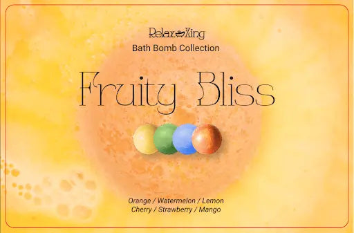 Relax Zing Fruity Bliss - Bath Bomb Bundle