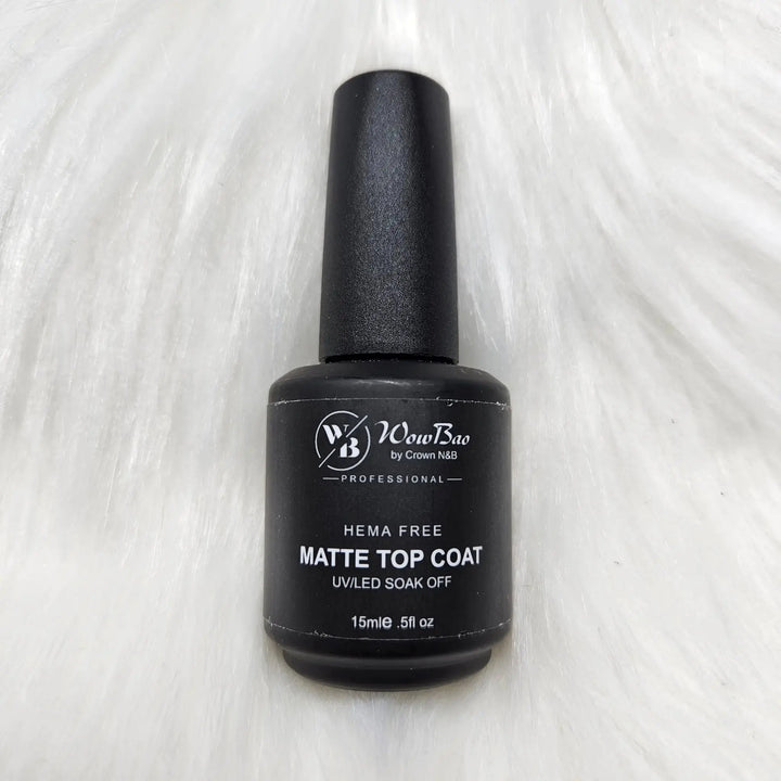 Wow Bao Nails Hema-Free Matte No-Wipe Top Coat