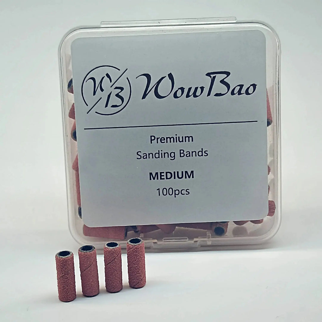 Sanding Ink Mini Sanding Bands (box of 100pcs) - WowBao Nails