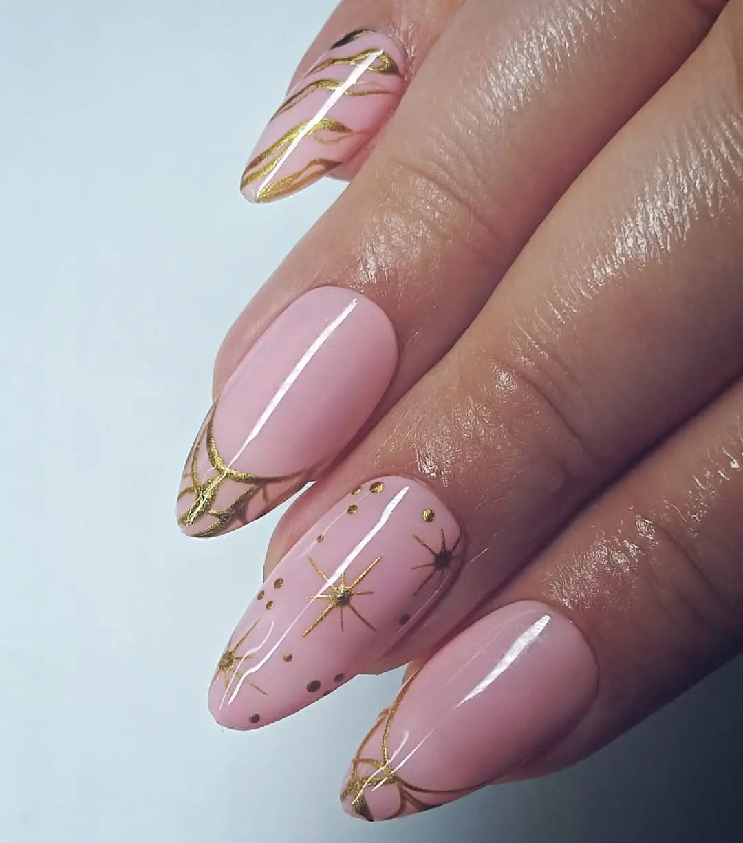 WowBao Nails Mirror Gold gel liner TPO/Hema free  15ml