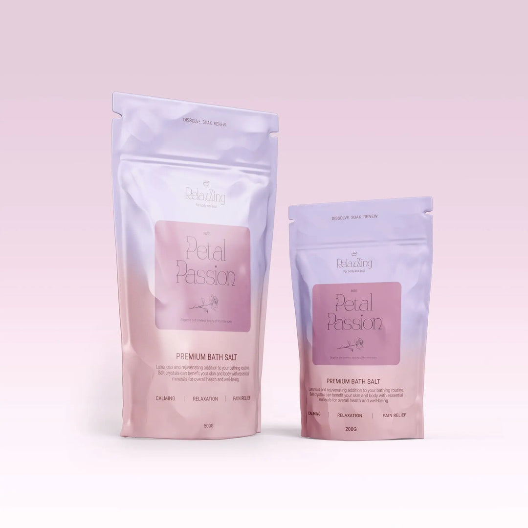 Relax Zing Petal Passion Rose - Premium Bath Salt