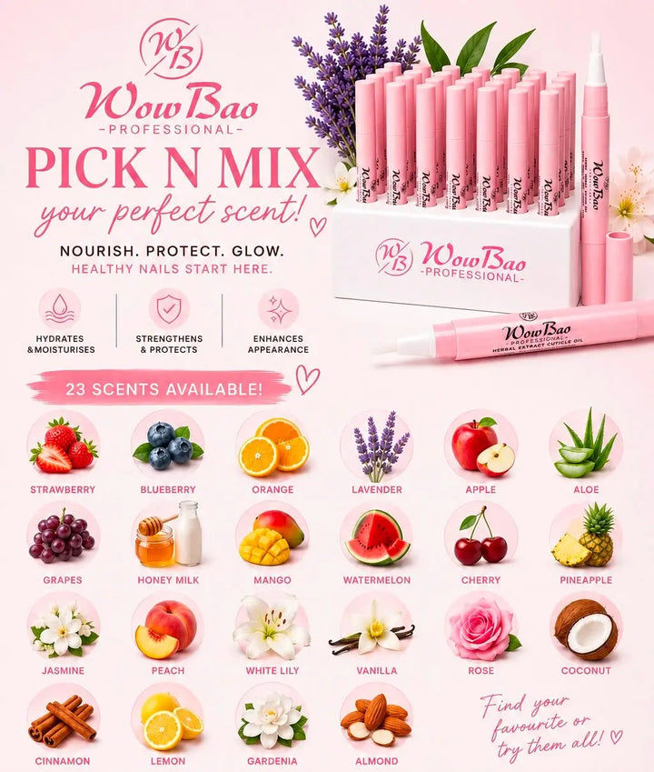 CUTICLE OIL BUNDLE - Switch out 10 bottles WowBao Nails