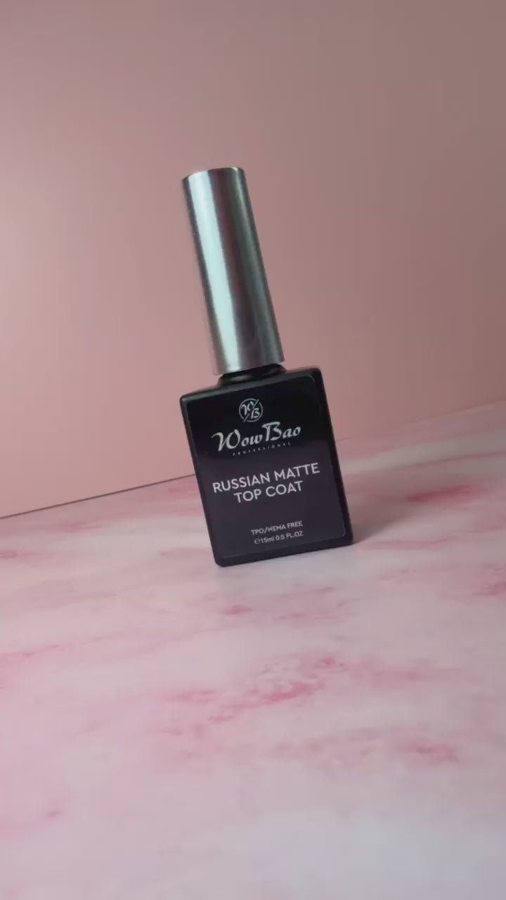 Russian Matte No-Wipe Top Coat - Hema / TPO Free