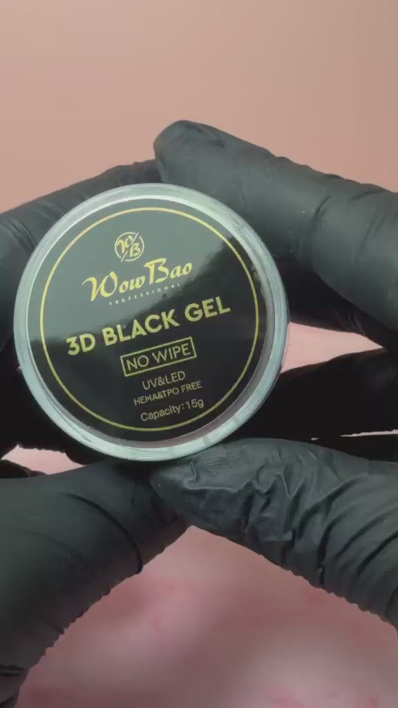 3D Art Gel set of 3 (15g pots )