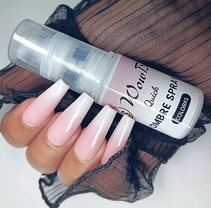 WowBao Nails Quick Ombre Spray - White 01