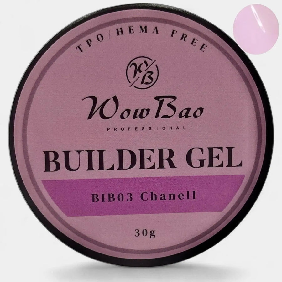 03 TPO/Hema Free Chanell WOW Builder Gel 30g jar WowBao Nails