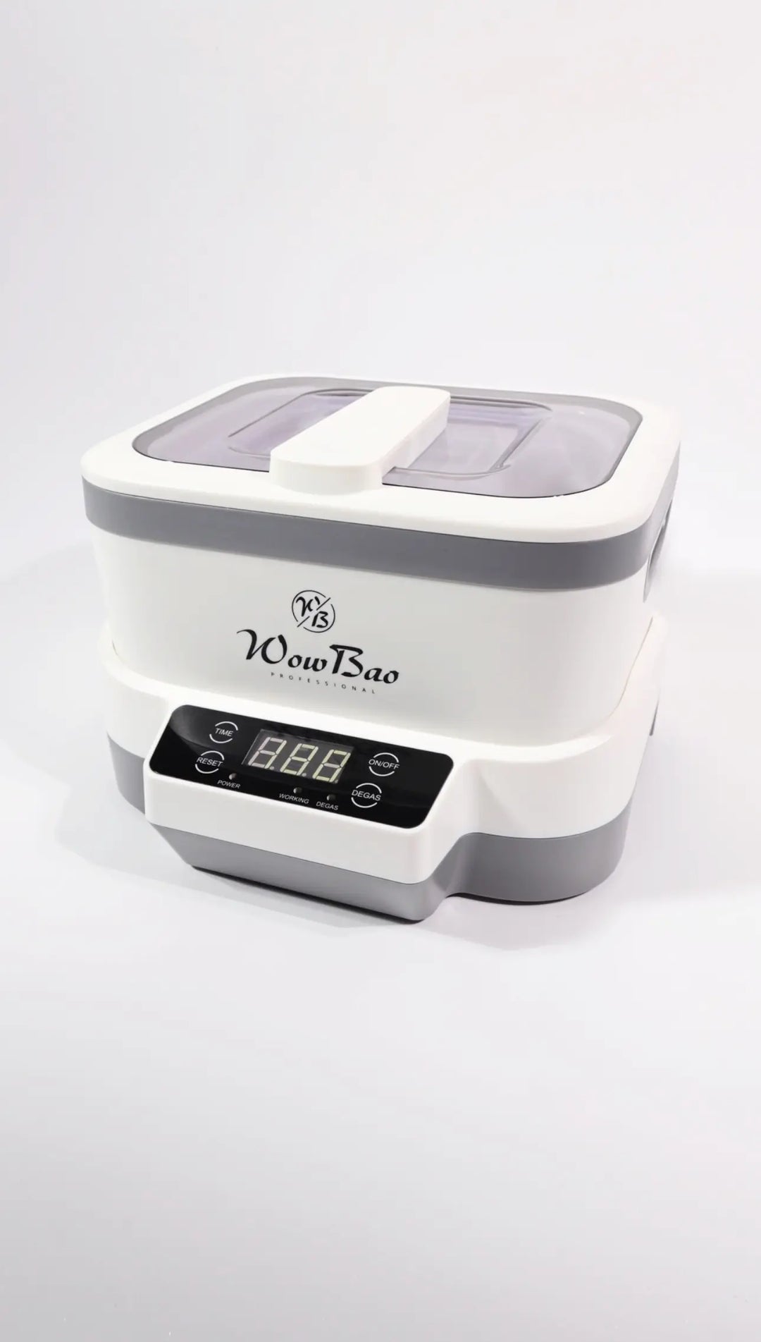 WowBao Professional Ultrasonic machine + Ultrasonic professional cleaning solution - 1 Litre Wow Bao Nails