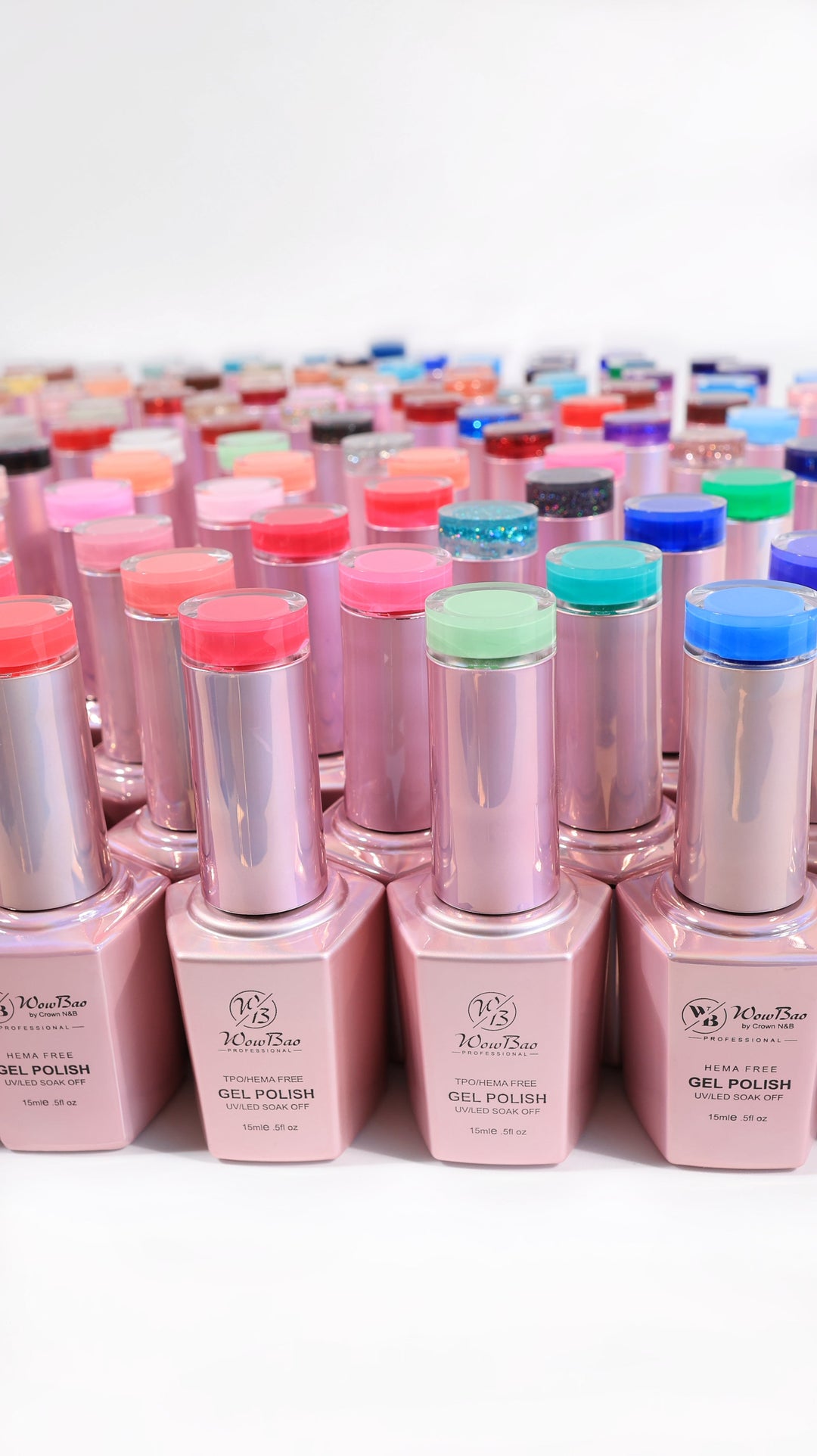 Hema/TPO FREE- Gel Polish Full Collection 350 colours WowBao Nails