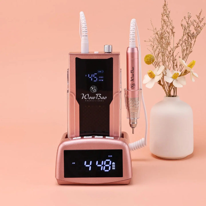 Portable Brushless Nail Drill (E-file) (Pre-Order! Due 21/7) WowBao Nails