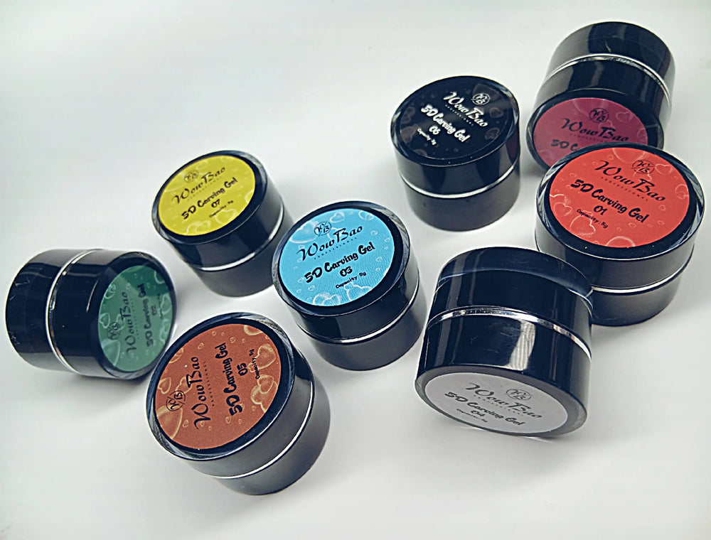 5D Carving gel Collection WowBao Nails