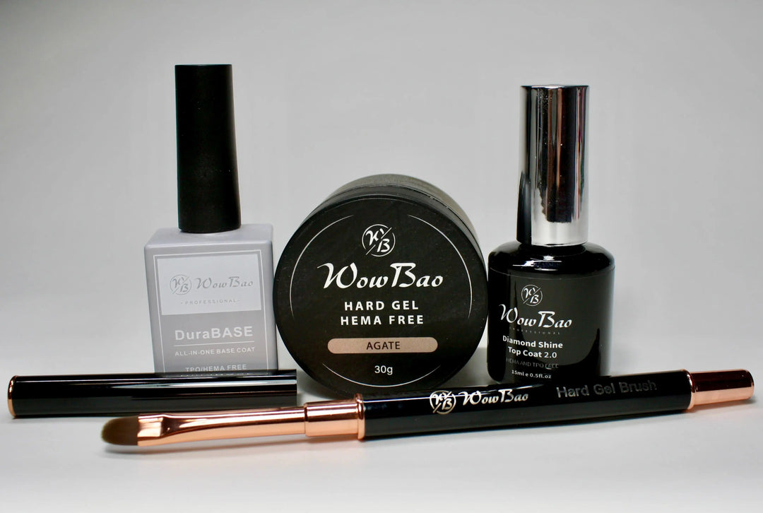 Hema Free Hard Gel "Starter" Bundle Wow Bao Nails
