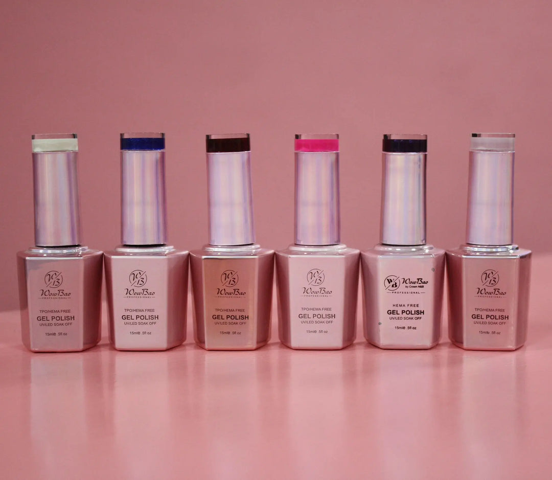 Lisa's signature bundle - set of 6 hema free Gel Polish WowBao Nails