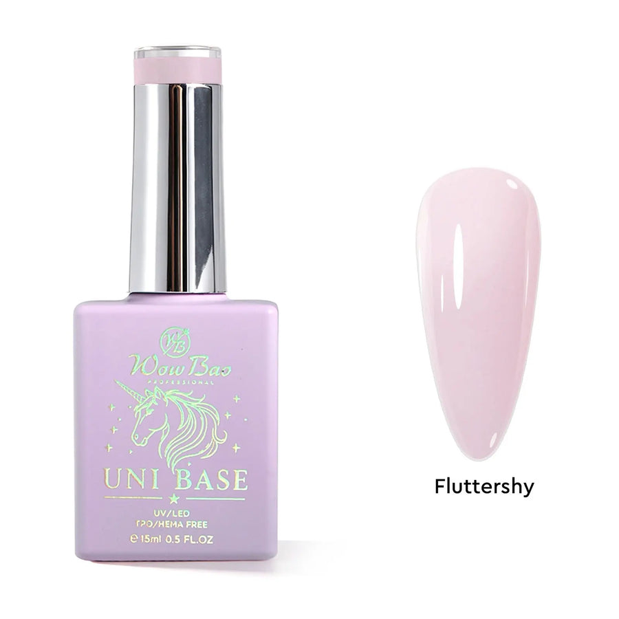 8 Fluttershy - Uni - Base All-in-One Base Coat 15ml TPO/Hema Wow Bao Nails