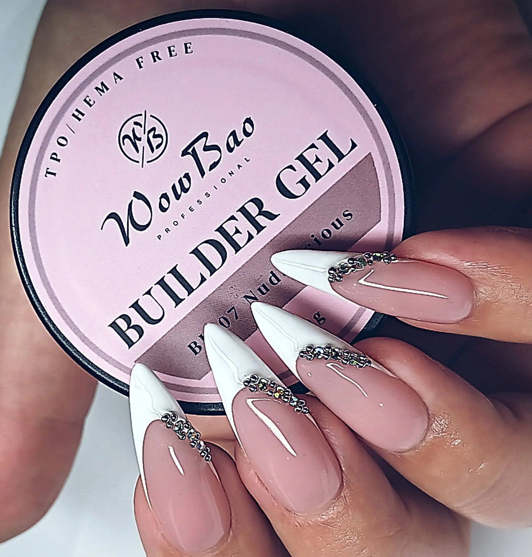 07 TPO/Hema Free Nudalicious WOW Builder Gel 30g jar WowBao Nails