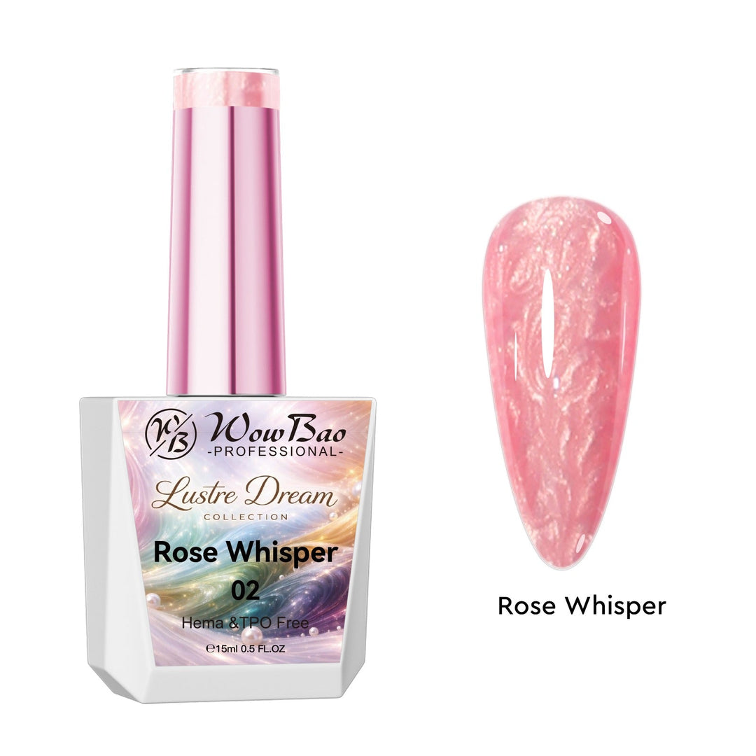 2 Rose Whisper - TPO / Hema-Free Gel Polish 15ml WowBao Nails