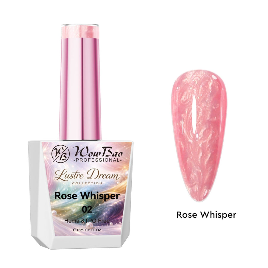 2 Rose Whisper - TPO / Hema-Free Gel Polish 15ml WowBao Nails