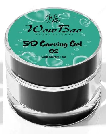 5D Carving gel 02 WowBao Nails