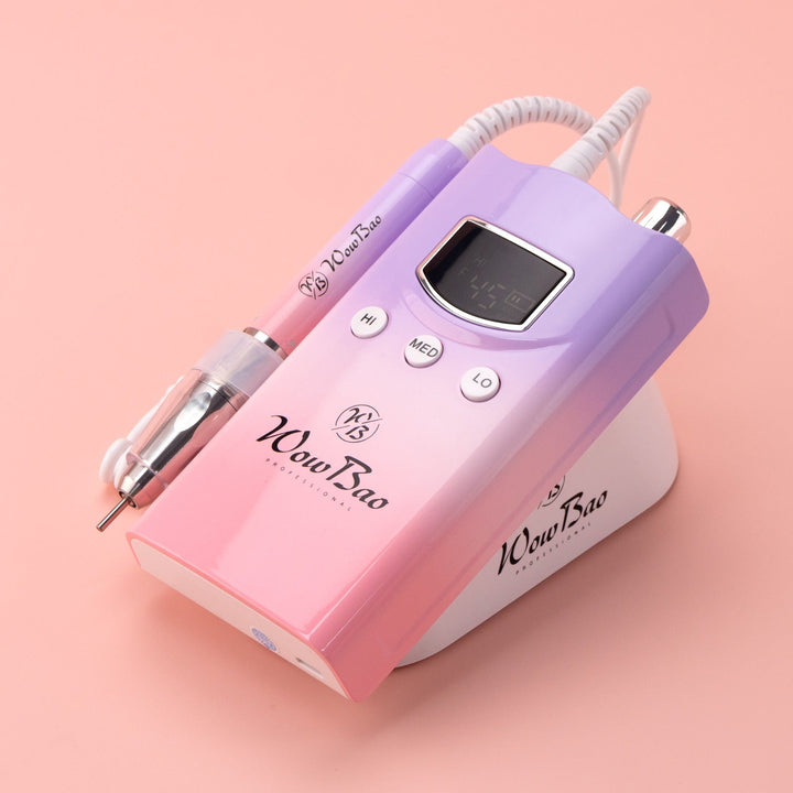 Professional Portable Hybrid Brushless E-File Nail Drill 45,000rpm 1 WowBao Nails