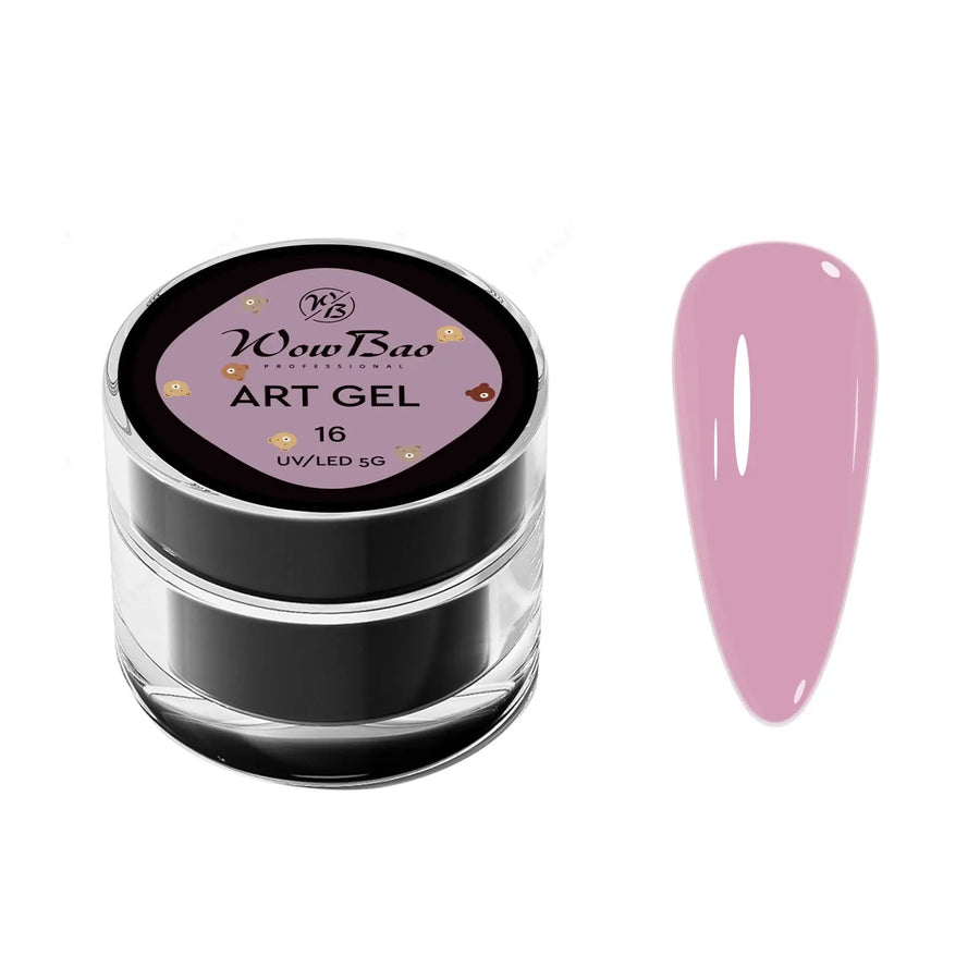 Art Gel Bear Colour 16 (5g pot ) WowBao Nails