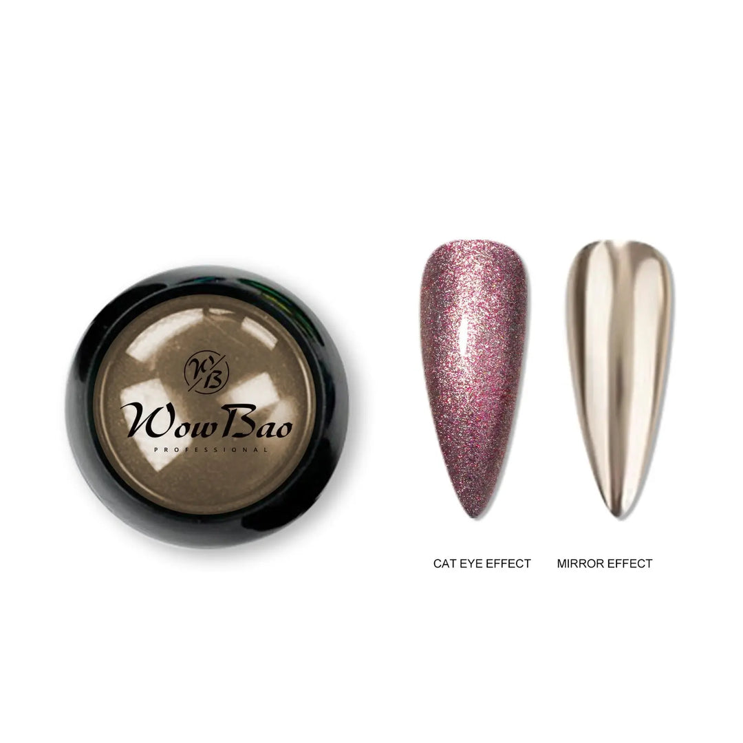 Wowbao Cat Eye Chrome Pigments WowBao Nails
