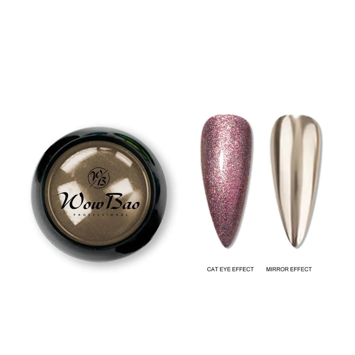 Wowbao Cat Eye Chrome Pigments WowBao Nails
