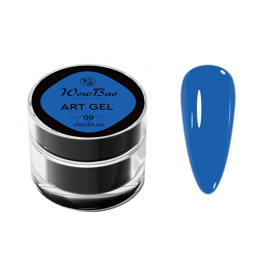 Art Gel colour 9 (5g pot ) WowBao Nails