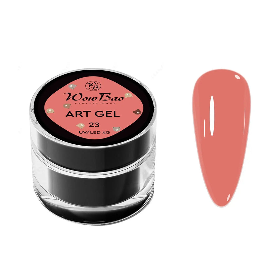 Art Gel Bear colour 23 (5g pot ) WowBao Nails