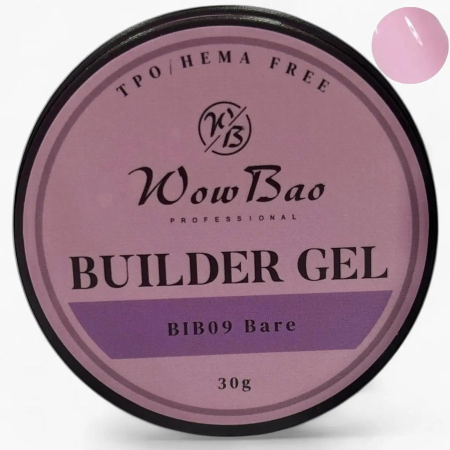 09 TPO/Hema Free Bare WOW Builder Gel 30g jar WowBao Nails