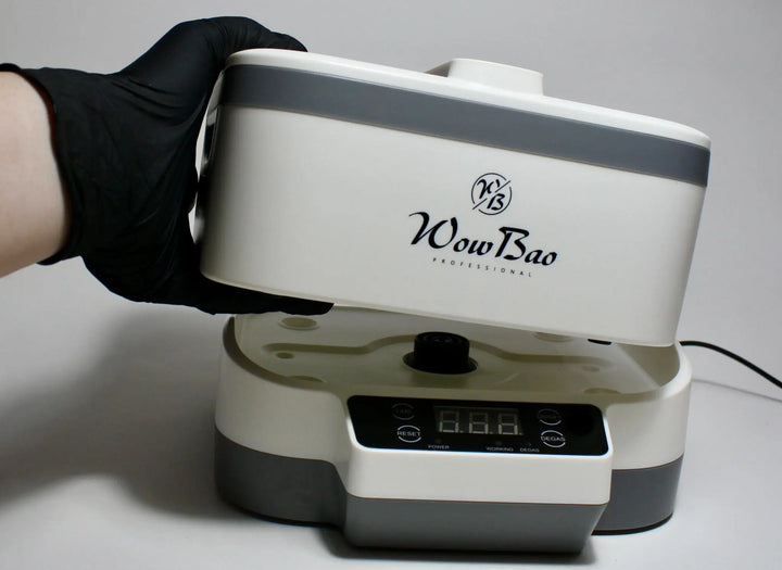WowBao Professional Ultrasonic machine + Ultrasonic professional cleaning solution - 1 Litre Wow Bao Nails
