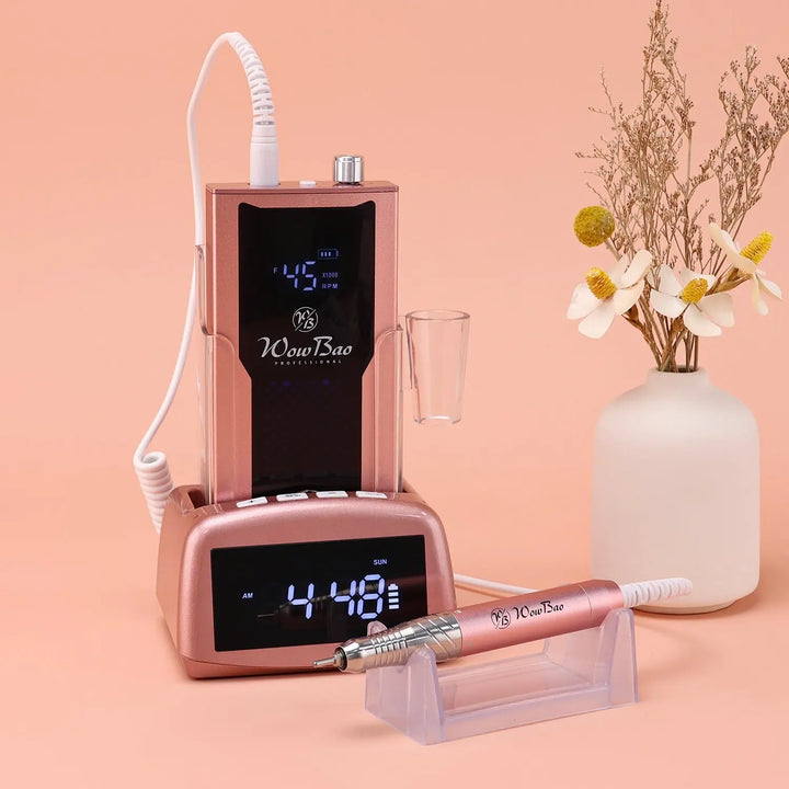 Portable Brushless Nail Drill (E-file) (Pre-Order! Due 21/7) WowBao Nails