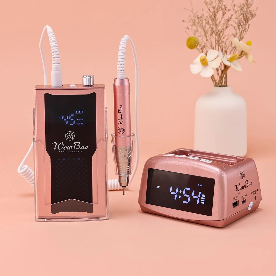Portable Brushless Nail Drill (E-file) (Pre-Order! Due 21/7) WowBao Nails