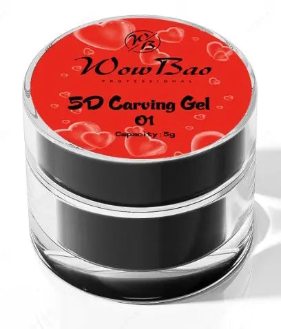 5D Carving gel 01 WowBao Nails