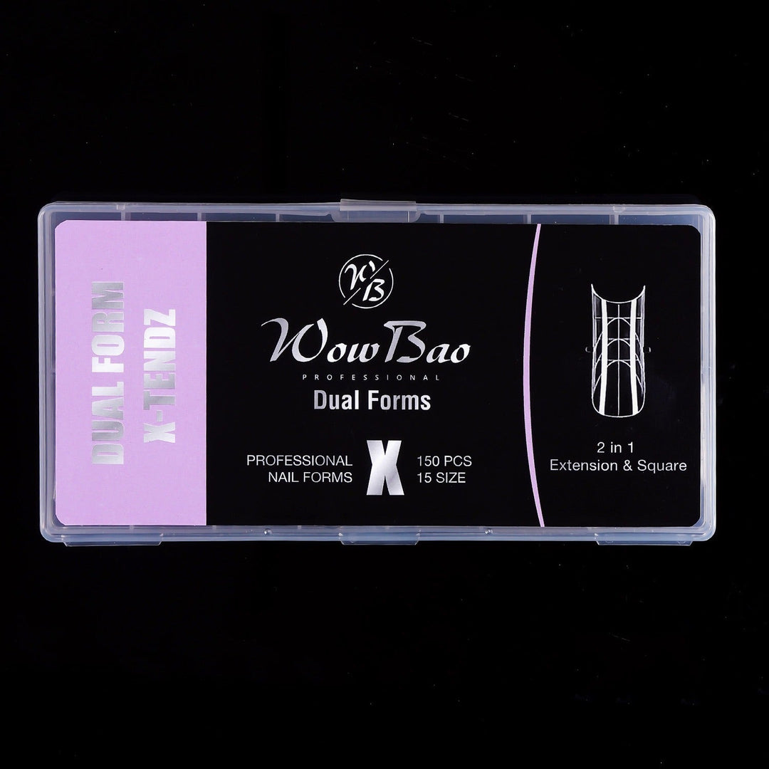 X-TENDZ Dual Forms  | 2 in 1 Extention & Square Wow Bao Nails
