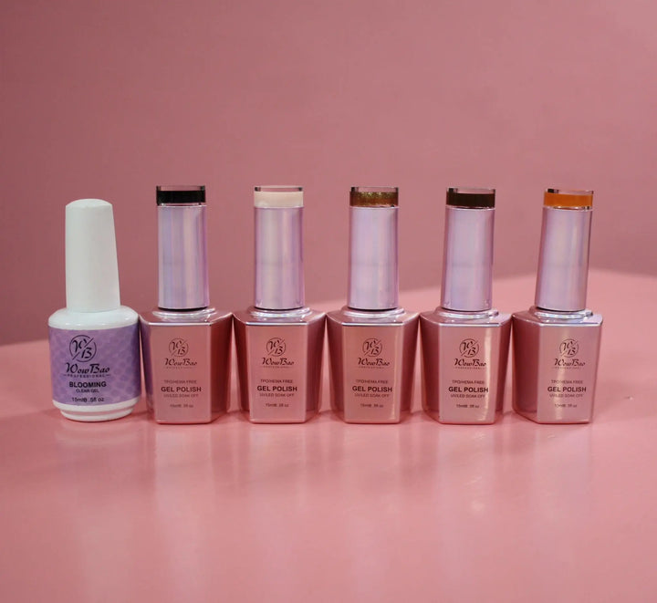 Nikki Noo Signature bundle - set of 6 Gel Polish WowBao Nails