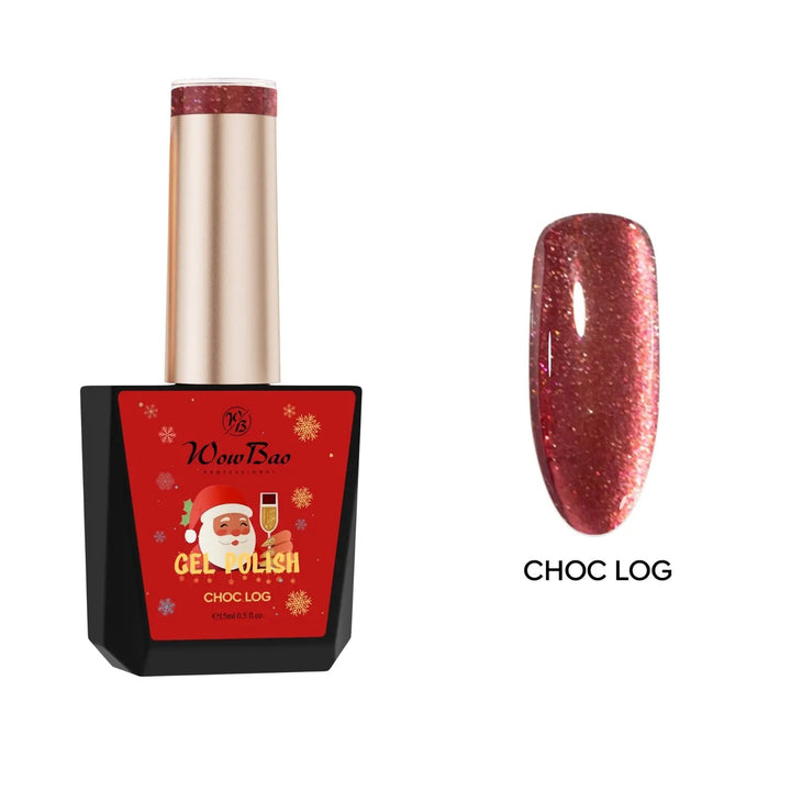 ***PRE ORDER*** Limited Edition! Drunken Xmas Party Gel Polish Set of 24 collection with colour book - TPO / Hema-Free Gel Polish 15ml WowBao Nails