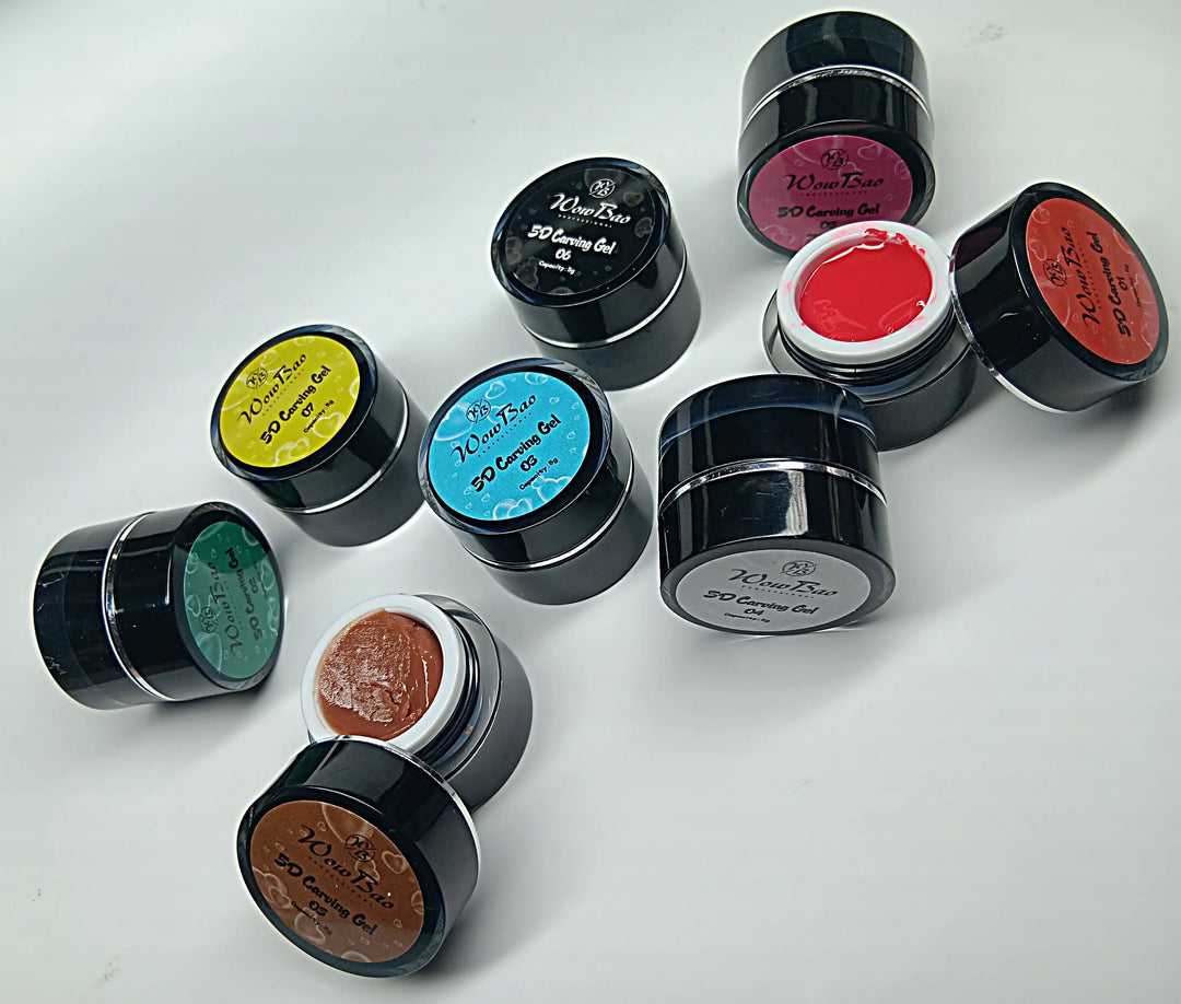 5D Carving gel Collection WowBao Nails