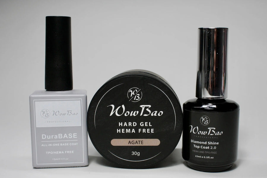 Hema Free Hard Gel "Try Me" Bundle Wow Bao Nails