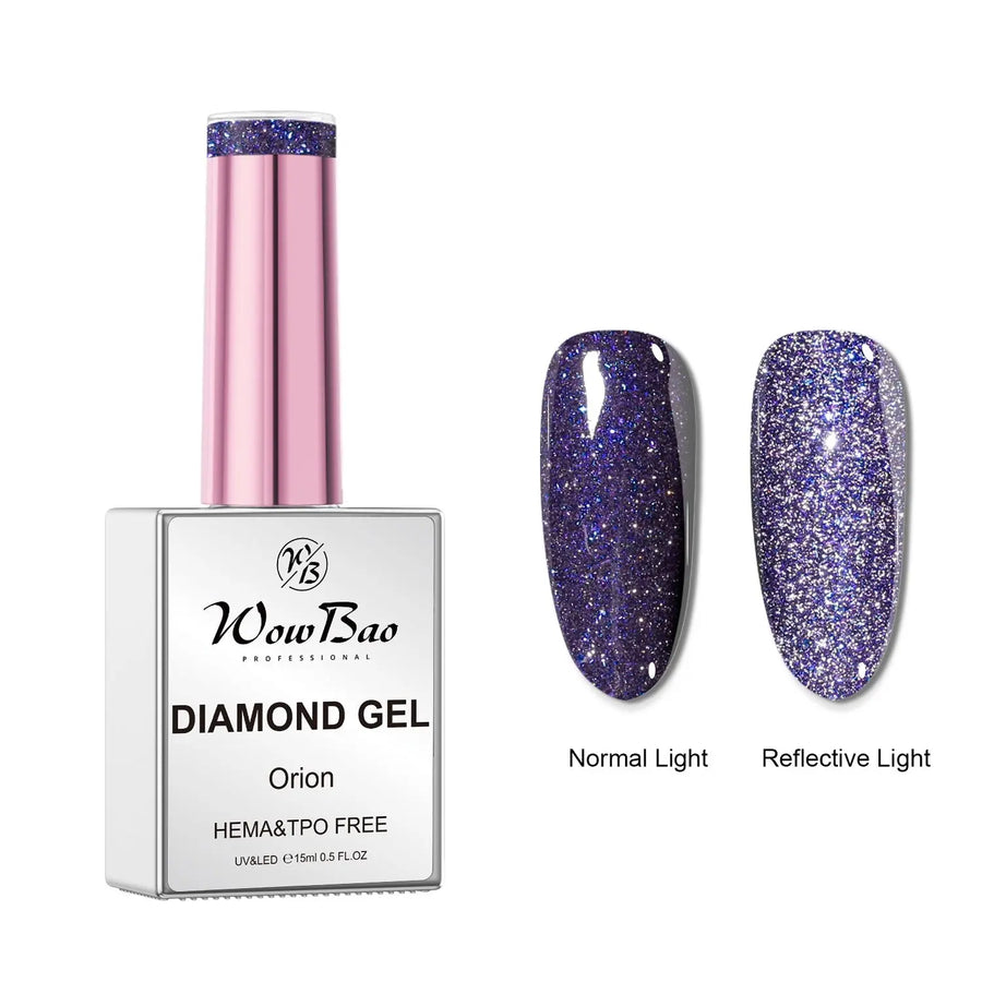 1 Orion , Hema-Free Diamond Gel Polish 15ml WowBao Nails