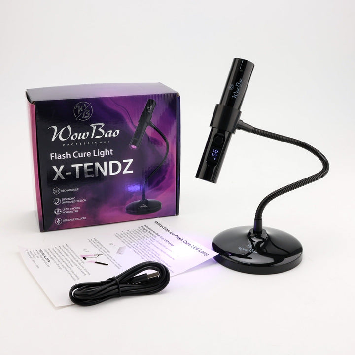 X-Tendz Flash Cure Cordless LED Lamp Wow Bao Nails