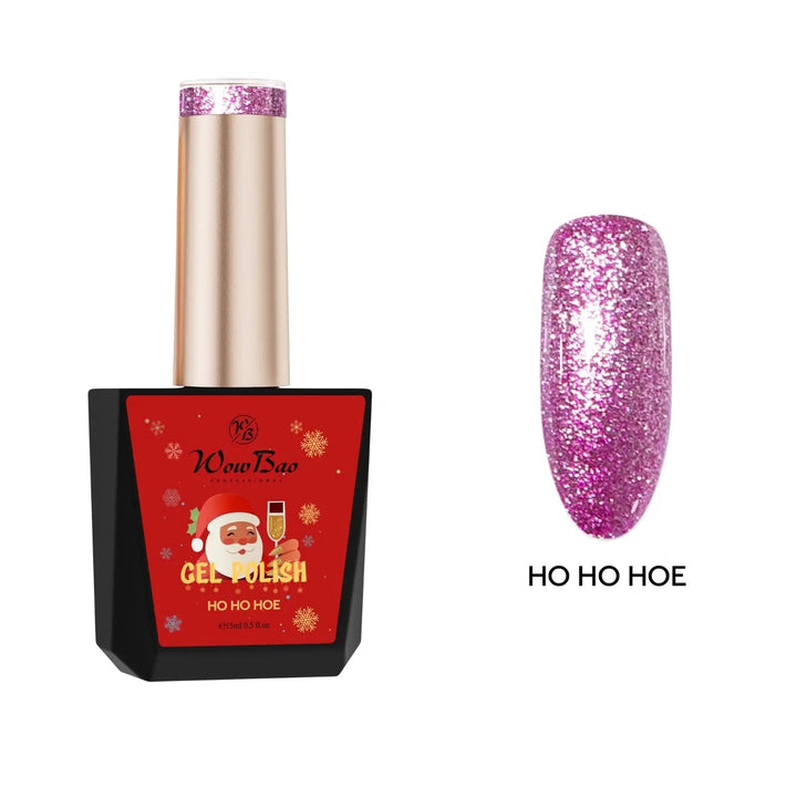 ***PRE ORDER*** Limited Edition! Drunken Xmas Party Gel Polish Set of 24 collection with colour book - TPO / Hema-Free Gel Polish 15ml WowBao Nails