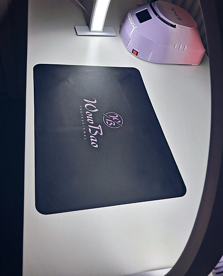 WowBao Manicure Mat black WowBao Nails