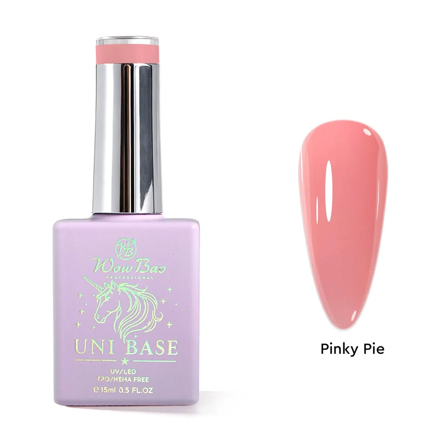 5 Pinky Pie - Uni - Base All-in-One Base Coat 15ml TPO/Hema Wow Bao Nails