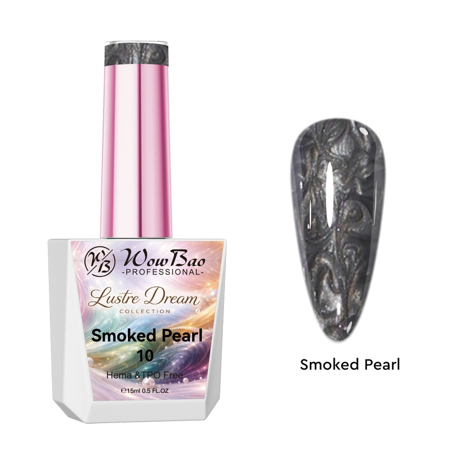 10 Smoked Pearl - TPO / Hema-Free Gel Polish 15ml WowBao Nails