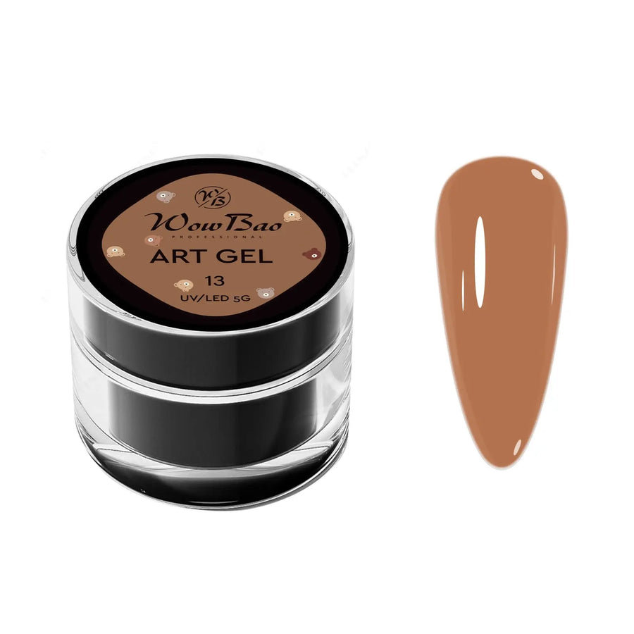 Art Gel Bear Colour 13 (5g pot ) WowBao Nails